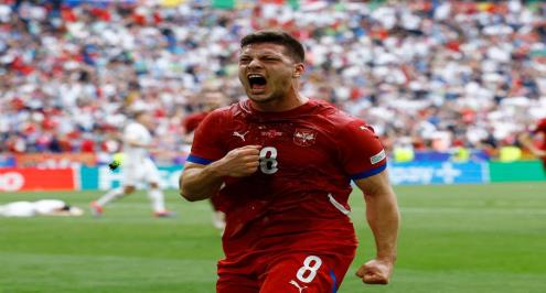  لقطة اليورو.. هدف تاريخي قاتل ينقذ صربيا (فيديو)	